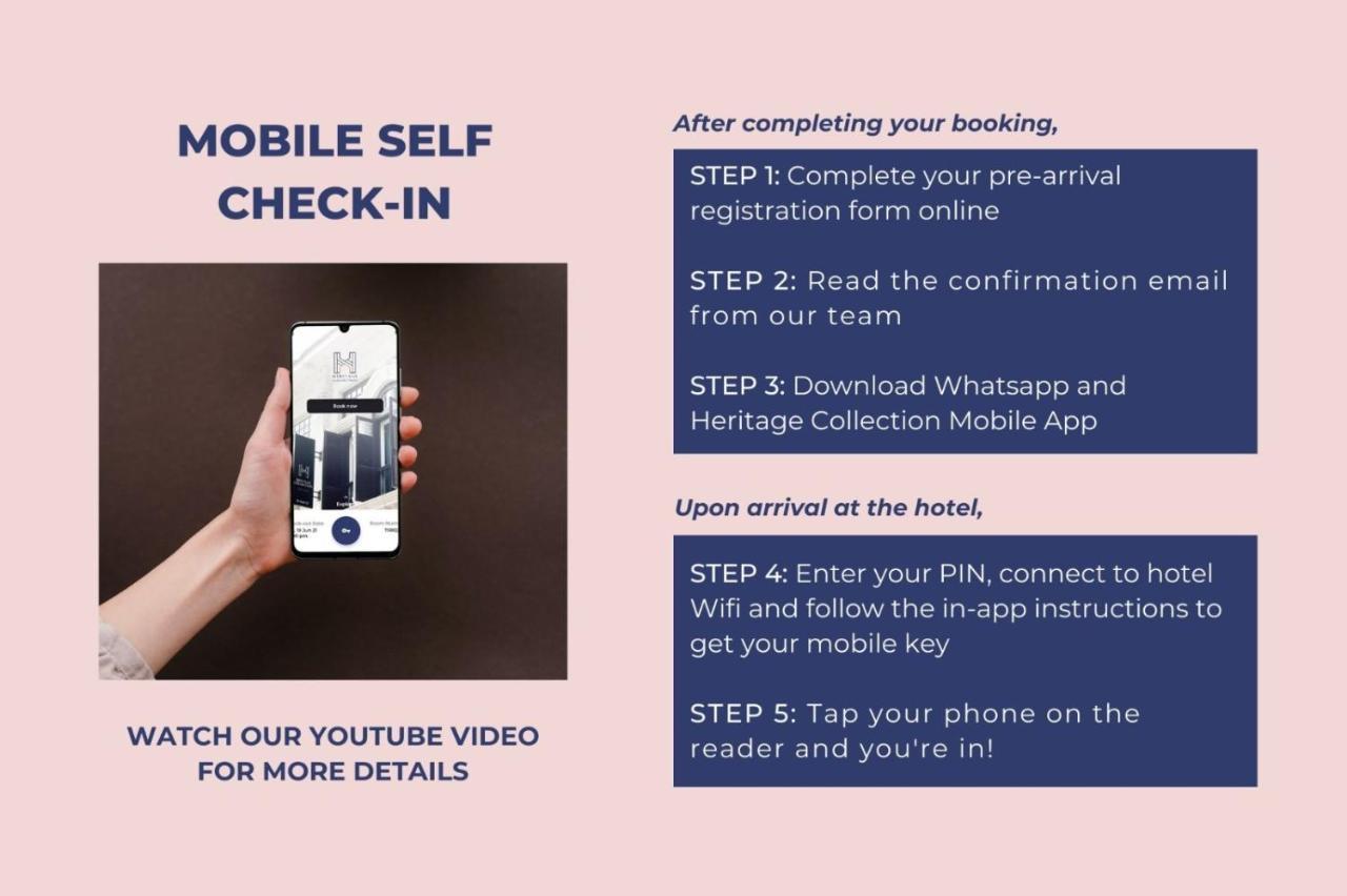 Heritage Collection On Seah - Mobile App Check-In Singapur Dış mekan fotoğraf